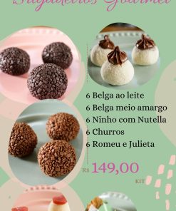 KIT Brigadeiros Gourmet 30 doces