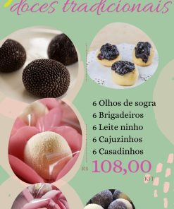 KIT Doces Tradicionais - 30 Doces