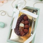 Ovo Trufado Meio Amargo com Caramelo Fio 500g